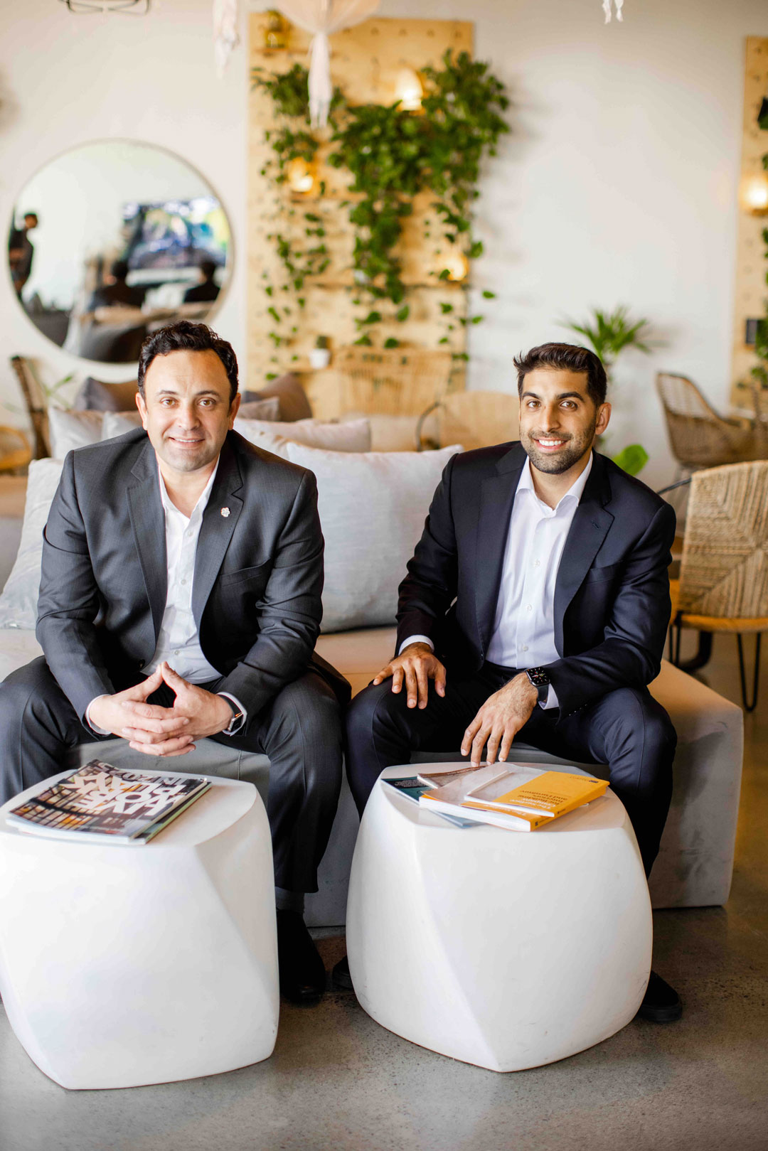 Michael Alladawi and Dalip Jaggi founders of Revive
